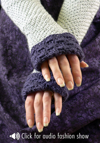 fingerless gloves sewing pattern. Memphis Fingerless Gloves by
