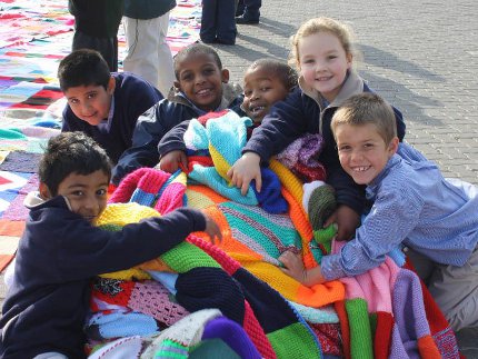 mandela day blanket