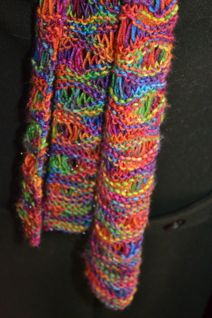 slip stitch scarf