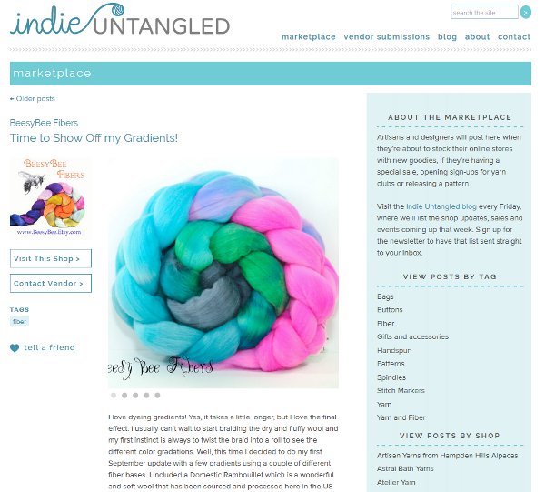 Get the news from your favorite indies with Indie Untangled.