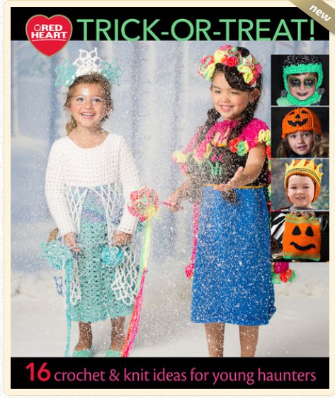 check out this free halloween pattern book from red heart