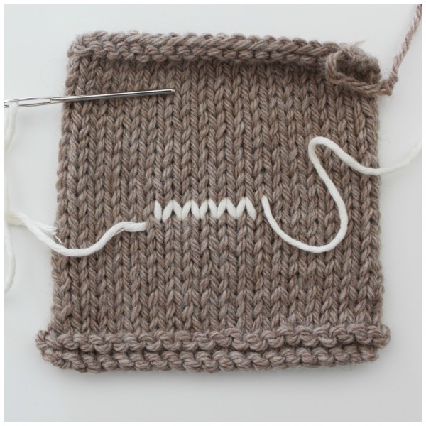 Use duplicate stitch to weave in ends (and other tips).