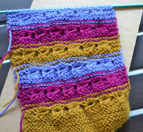 WIP Wednesday: Choose your own adventure scarf