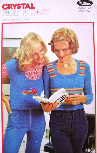 1970s sweater knitting patterns