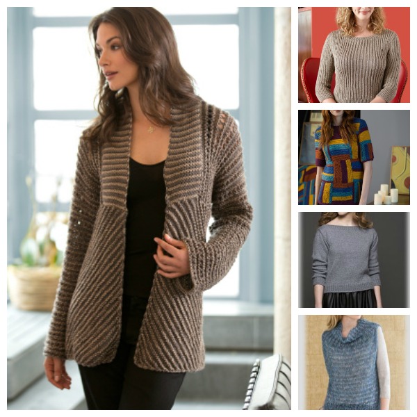 More free sweater patterns to try.