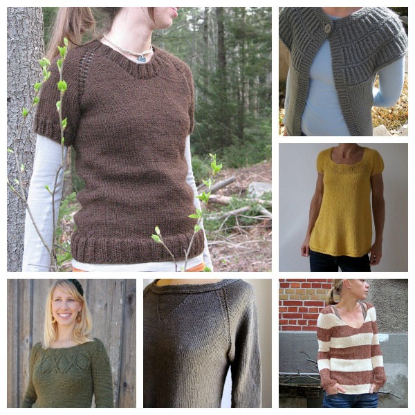 top down sweater knitting patterns