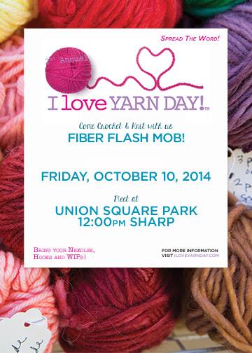 Are you celebrating I Love Yarn Day?