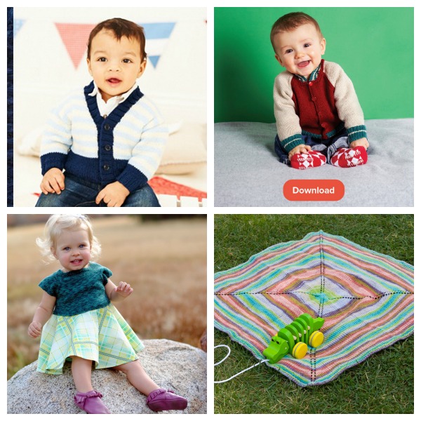 Cute patterns to knit for little humans.