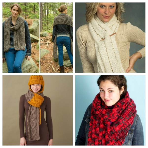 Knit warm cowls and scarves for yourself or as gifts