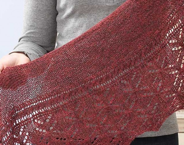 star magnolia shawl