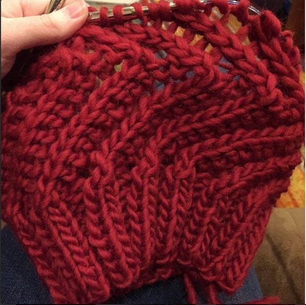 In progress Insta-hat.