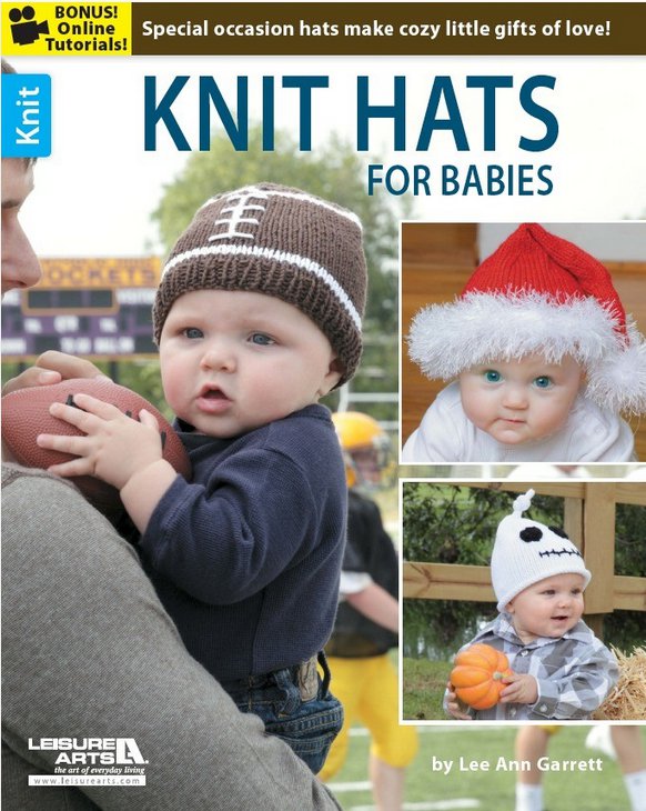 Knit Hats for Babies by Lee Ann Garrett book review.