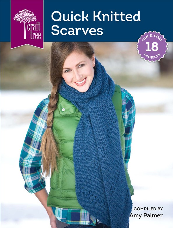 Quick knitted scarves by Amy Palmer