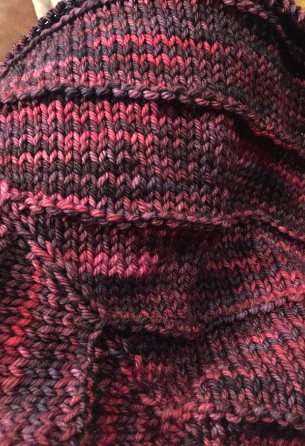 boneyard shawl wip