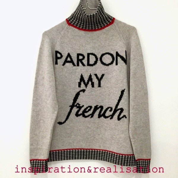 pardon my french sweater