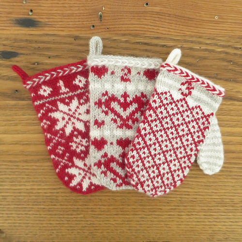 advent calendar mittens