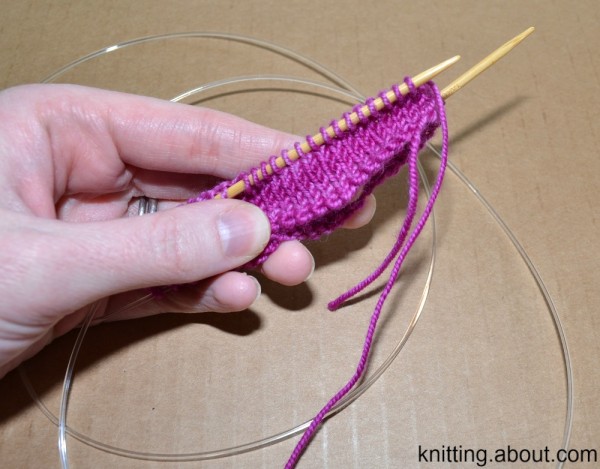 magic loop circular knitting