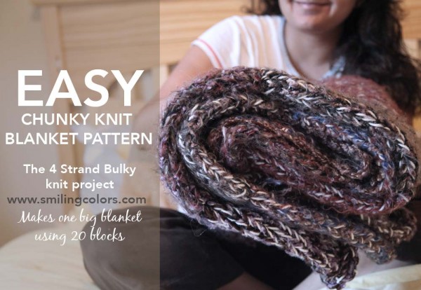 easy knit blanket