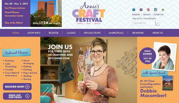 annies craft festival