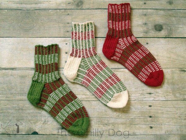 wintermint socks knitting pattern