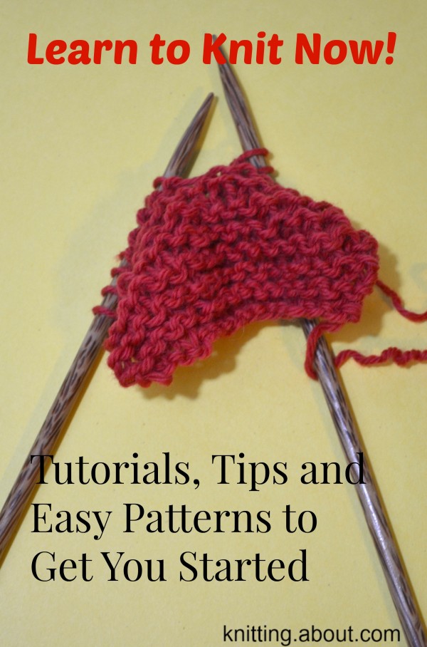 learn to knit now with great tutorials and tips