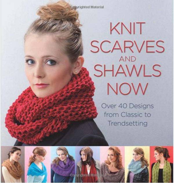 Knit scarves and shawls now book review