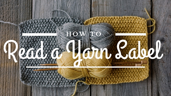 How to read a yarn label with Vickie Howell.