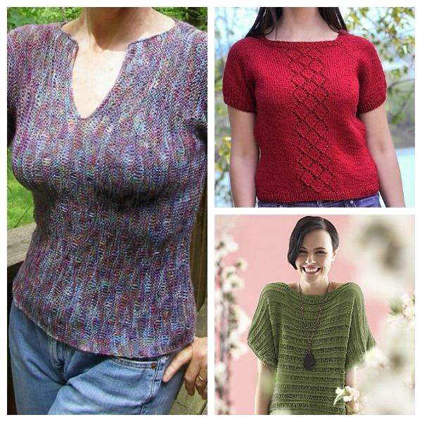 t-shirt knitting patterns