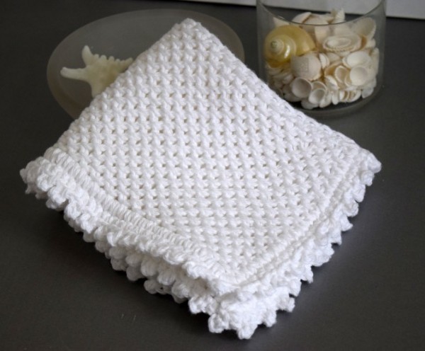 chinese wave washcloth