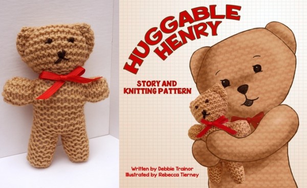 Huggable Henry bear and story Kickstarter.