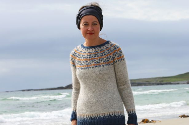 Kate Davies knit her way back to health after a stroke.