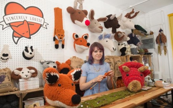 knit taxidermy more than a full-time job for one knitter