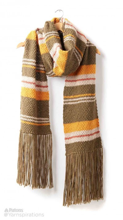 Knit a Super Scarf for fall and winter