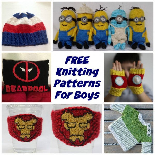 Knitting patterns for boys