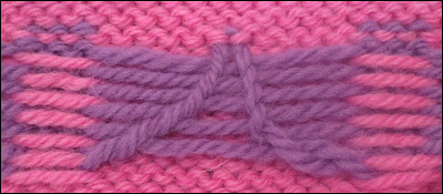 The STUART method for dealing with long floats in colorwork