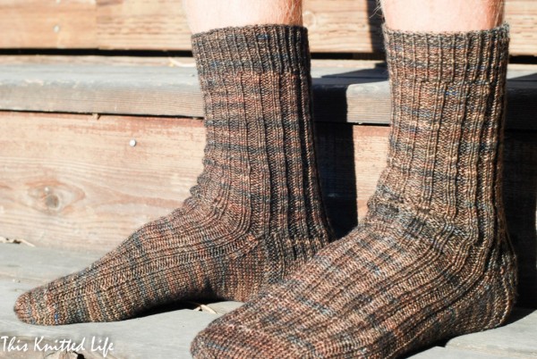 How to knit a pair of socks more quickly.