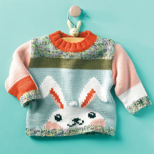 toddler bunny sweater knitting pattern