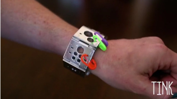 TINK wearable notions bracelet Kickstarter.