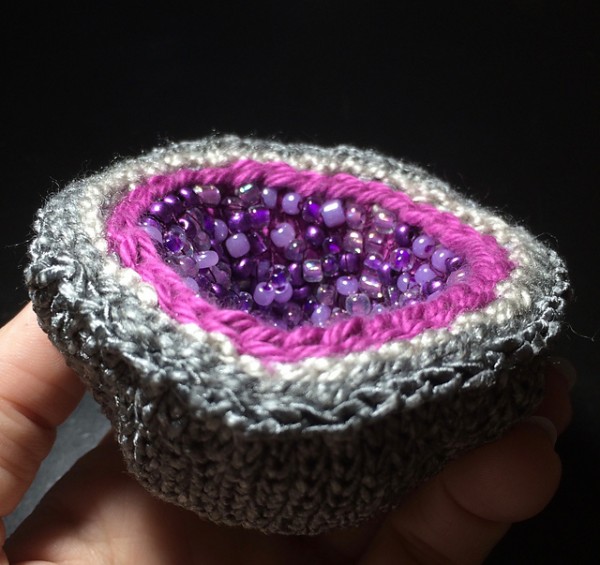 knit geode