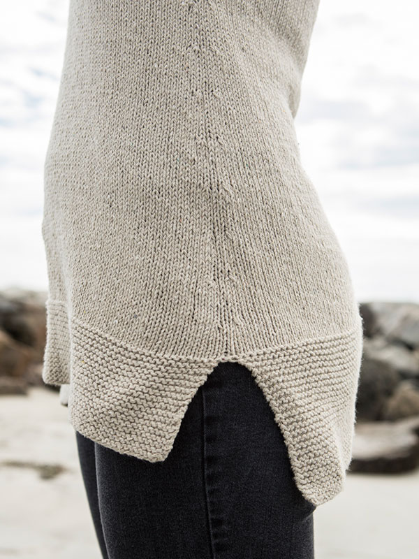 how to knit garments to accommodate wide hips