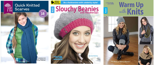 Warm knitting pattern booklets giveaway