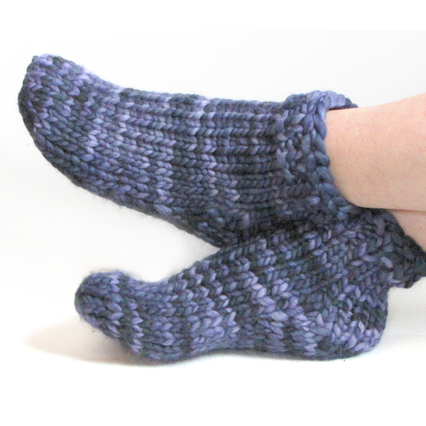 super bulky socks gift knitting