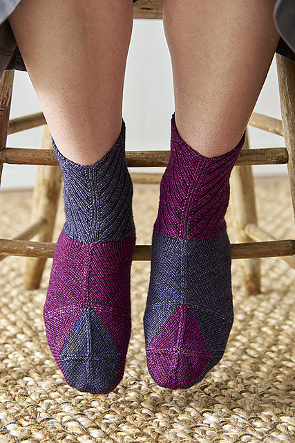 square socks knitting pattern