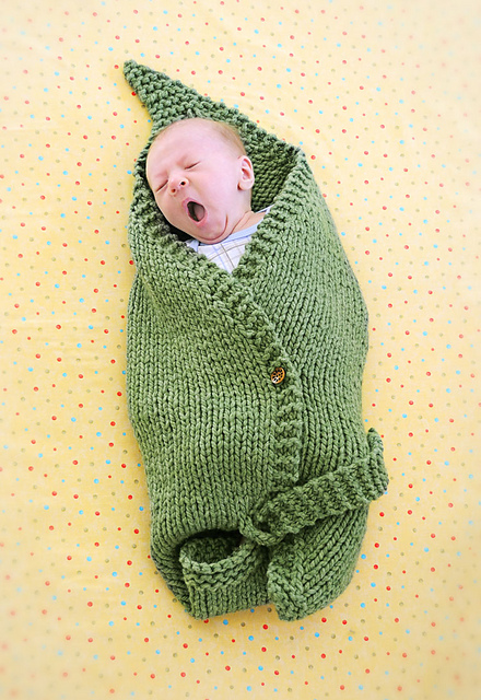 leaf bunting baby blanket