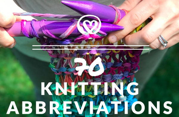 knitting abbreviations