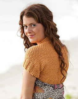 seed stitch shrug knitting pattern