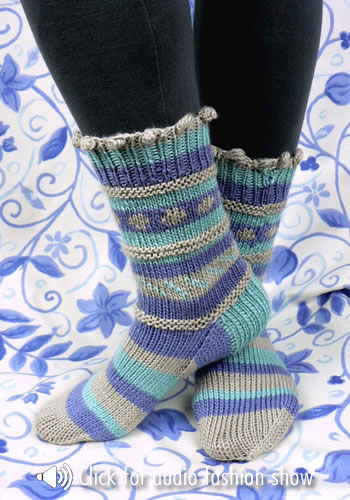 TLC Home &quot;Free Ribby Socks Knitting Pattern&quot;
