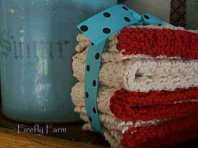 |Dishcloth crochet pattern - free knitting pattern old shale