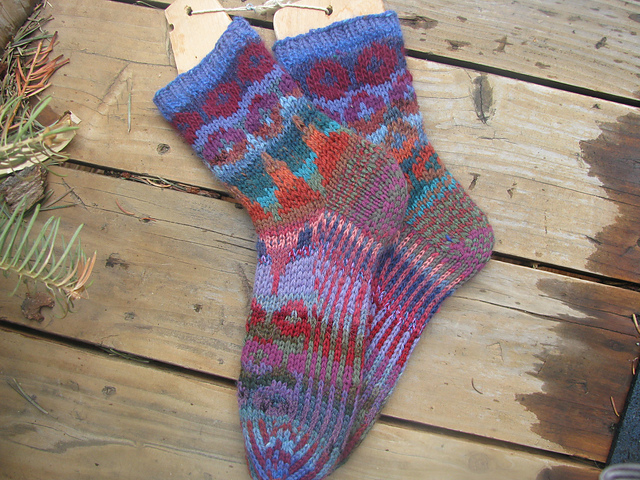 Short Socks - Free Knitting Pattern for Short Socks