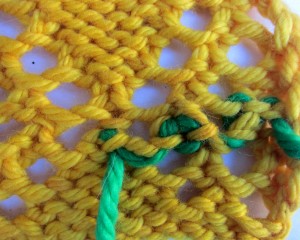 Help Weaving In Ends On Lace Knitting
